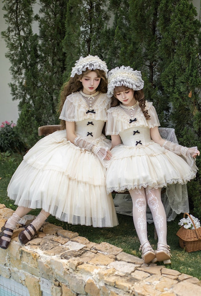 Misty Mountain Rendezvous - Short and Long Classic Lolita OP Dress - image 16