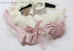 Satin Ballet Sweet Lolita Feather Bow Headdress - image 7