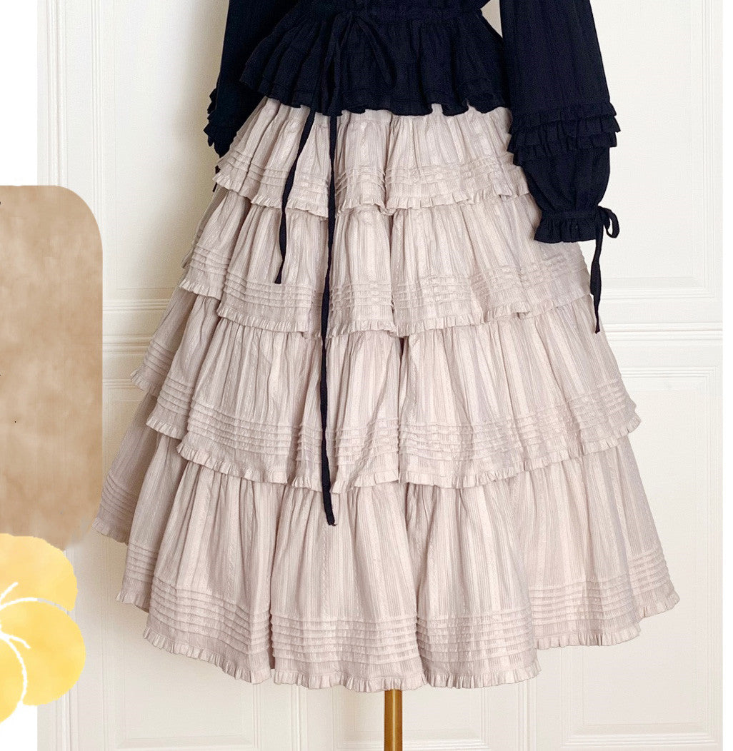 Heidi Cotton Lolita Tiered SK Skirt - image 14