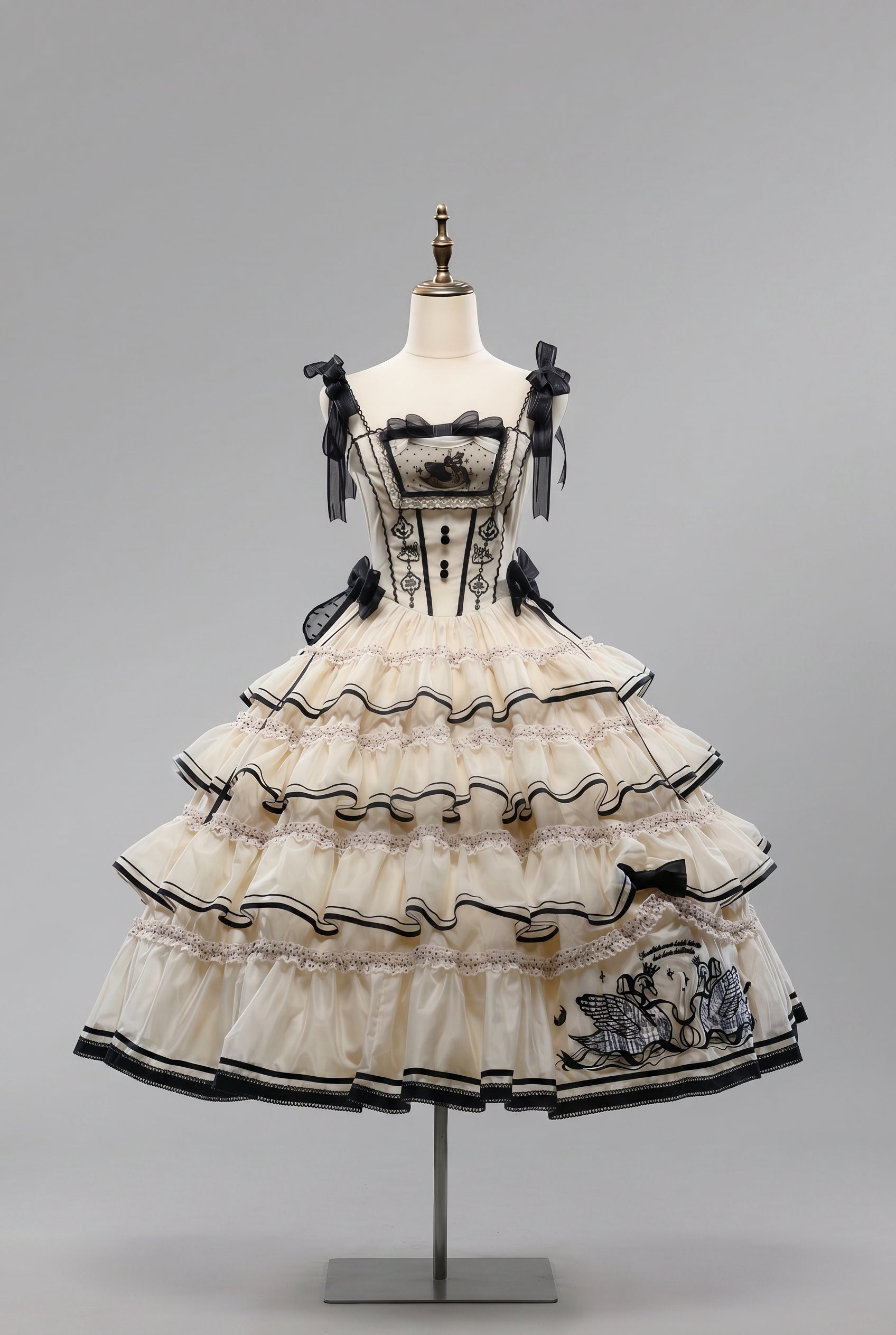 Unnamed Swan Classic Lolita JSK Dress Set - image 2