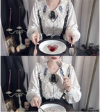 Corroding the Heart - Ouji Lolita Shirt Suspenders Shorts Collection - image 14