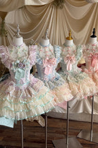 Cupid's Floral Whisper Fairycore Dress and Accessories - image 1