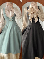 Forest Corridor 10-Panel Bustier Waist-Cinching Lolita JSK - image 19