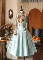 Forest Corridor 10-Panel Bustier Waist-Cinching Lolita JSK - image 3