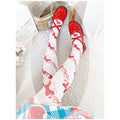 Sweet Lolita Knee Stockings, Bow Print - image 1