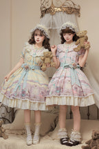 Frosted Bear Dollhouse - Sweet Lolita OP Set - image 2