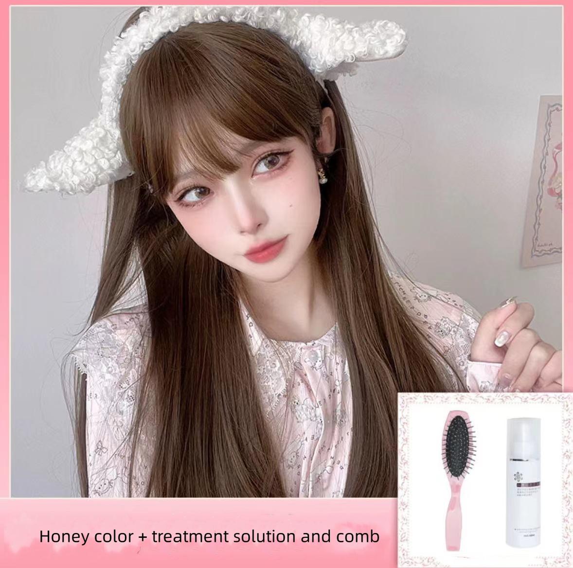 Elegant Lolita Wig Long Straight Wigs - image 22