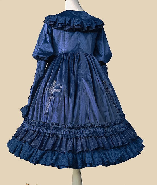 Holy Fruit Estate - Gothic Lolita OP Dress Multicolors - image 10