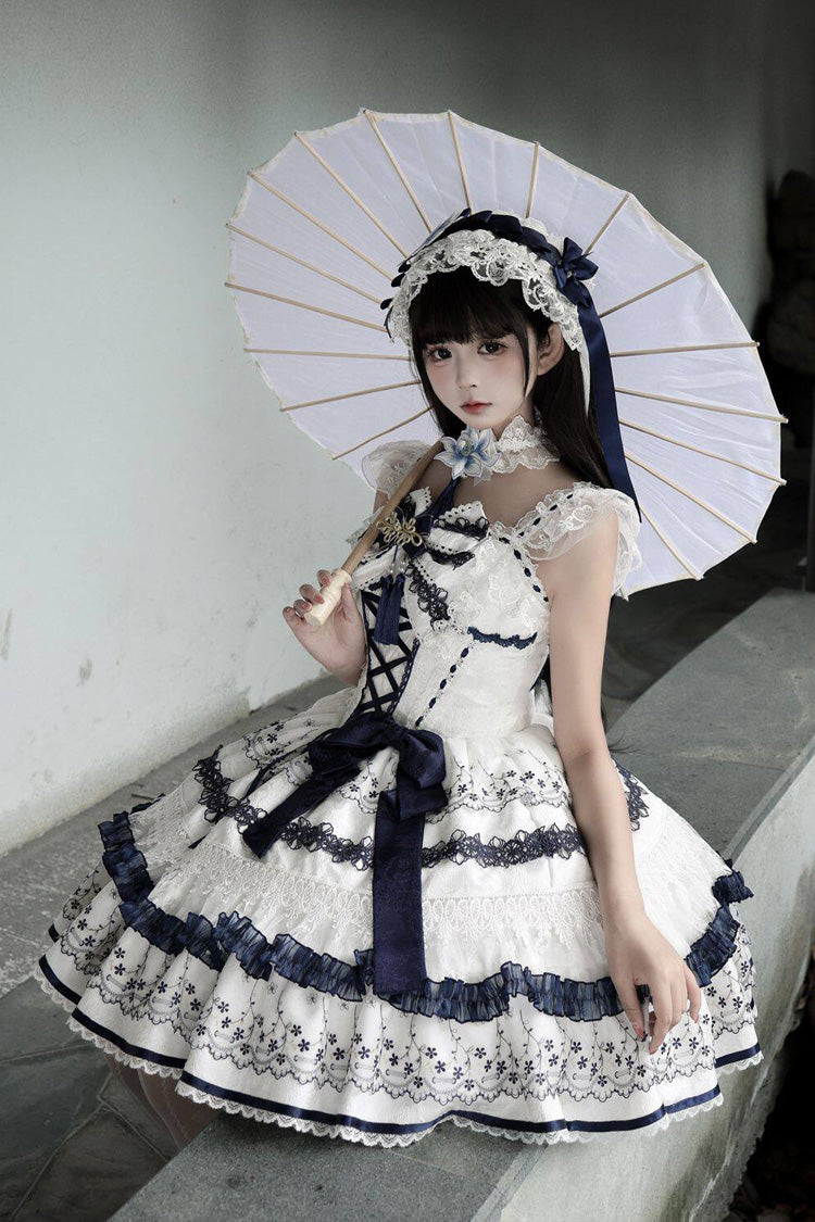 Mandarin Duck Rhapsody Oriental Sweet Lolita JSK Dress - image 8