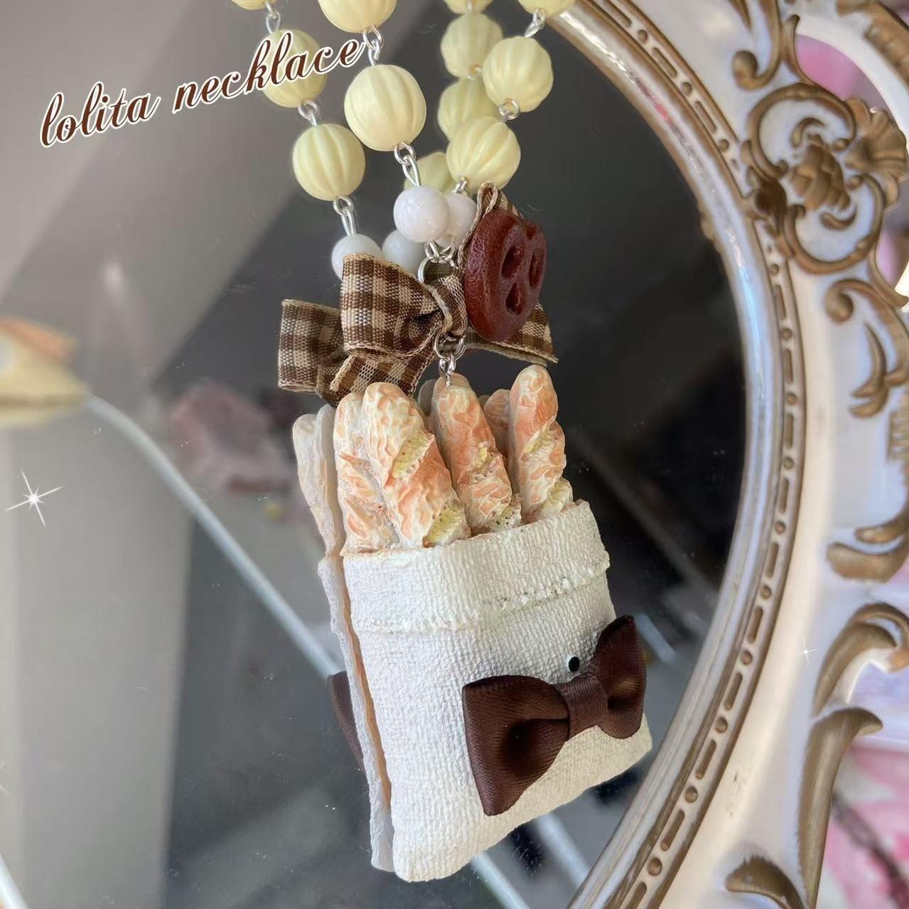 Kawaii Handmade Resin Lolita Necklace - image 8