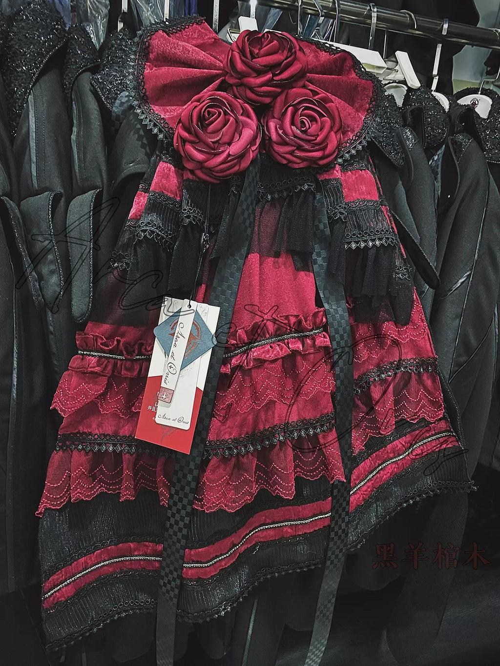 Gothic Lolita Trailing Prince Series Lace Single-Sided Trailing Multicolors - image 6