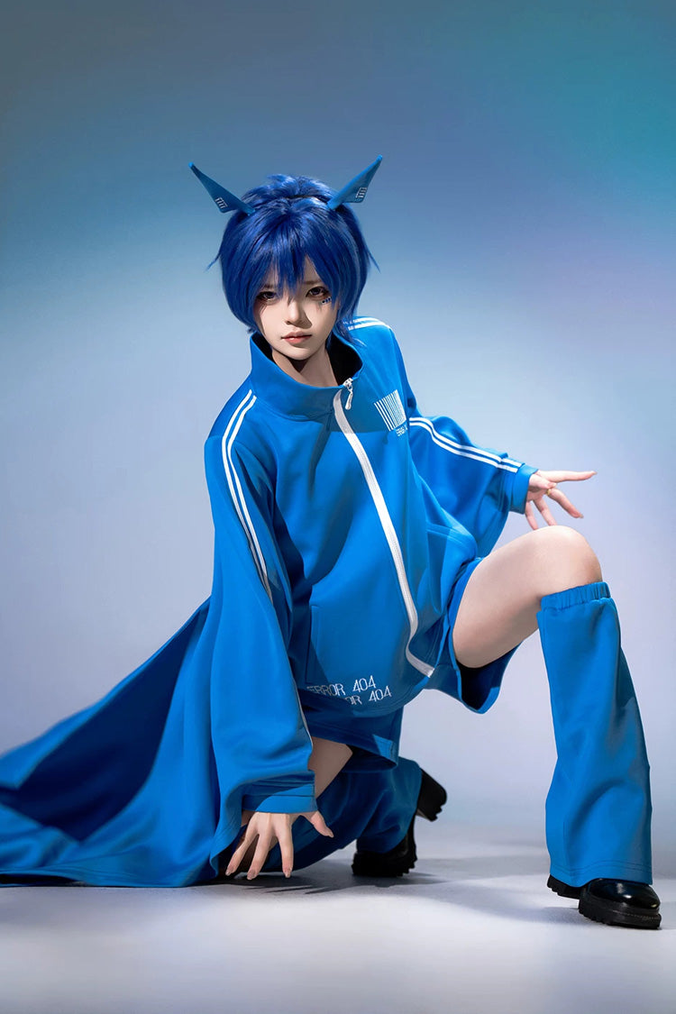 Network Error Gothic Ouji Coat, Shorts and Leg Sleeves Collection - image 8
