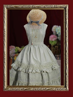 Nocturne Reminiscence - Elegant Lolita JSK Dress Multi-Wear Apron Dress Set - image 41