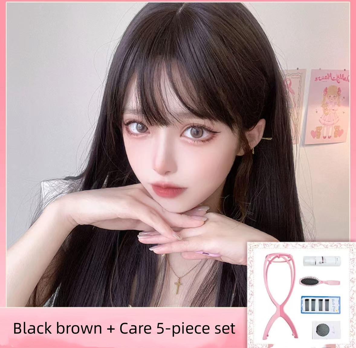 Elegant Lolita Wig Long Straight Wigs - image 19