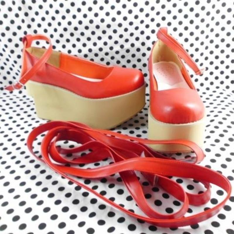 Wedding Lolita Platform Shoes Bridal Shoes Multicolor - image 18