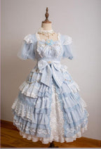 Waltz - Classic Lolita Plus-size OP Dress, Front Opening - image 26