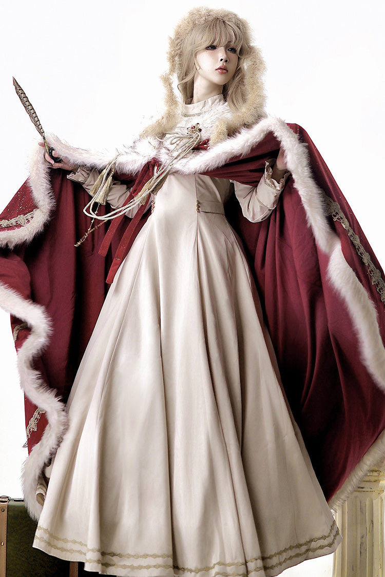 Royal Coronation - Sweet Lolita Dress, Cape & Full Set - image 7