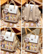 Kawaii Lolita Large-Capacity Ita Backpack with Mini Pocket and Grid Board - image 5