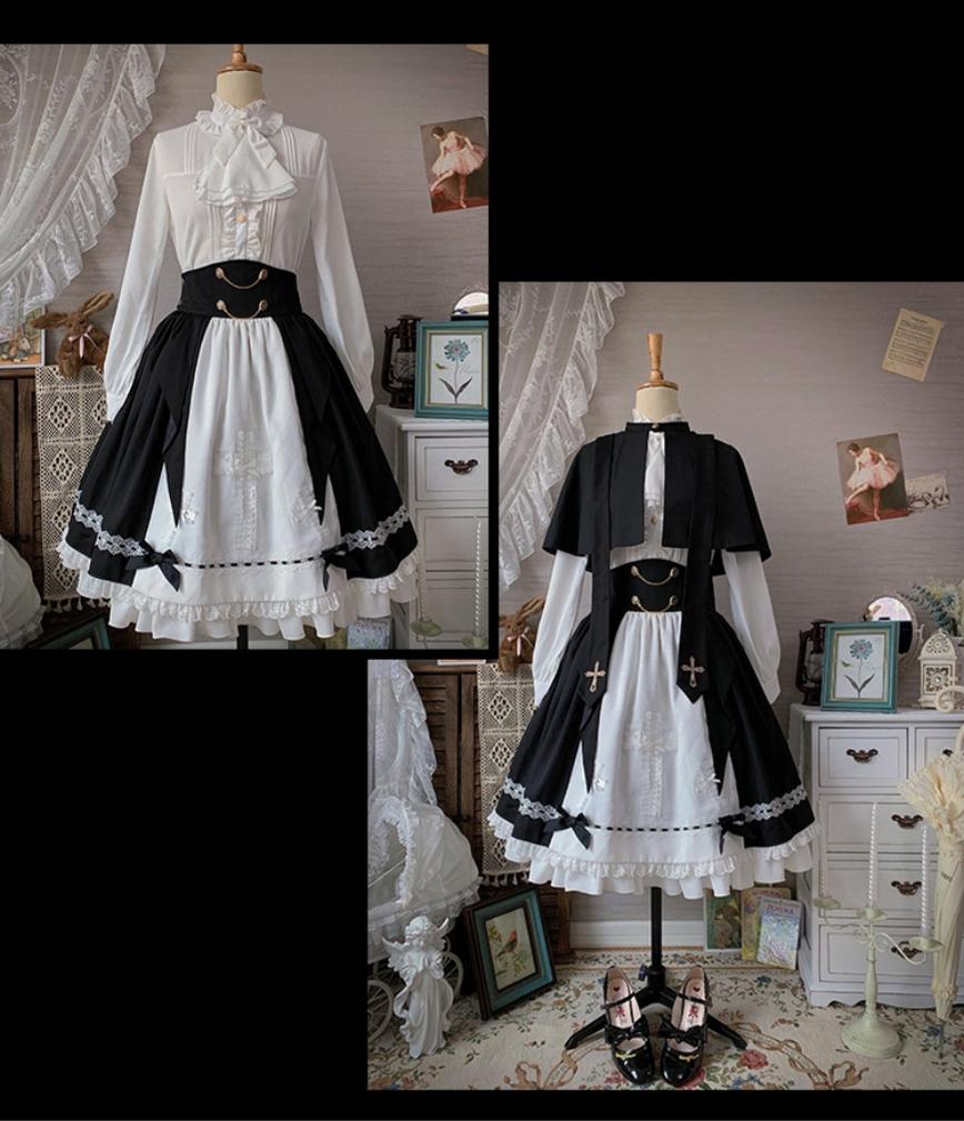 Holy Academy Gothic Prince Lolita Skirt Set - image 39