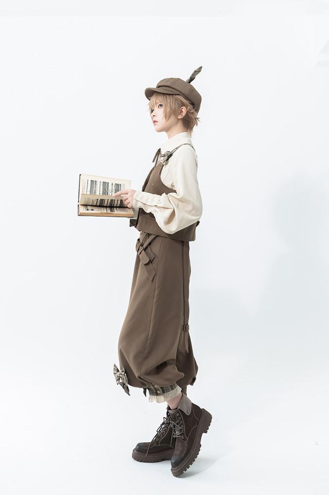 Secret Morning Post Coffee Retro Ouji Vest Set - image 14