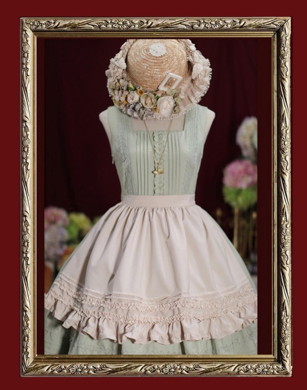 Nocturne Reminiscence - Elegant Lolita JSK Dress Multi-Wear Apron Dress Set - image 37