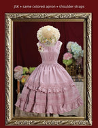 Nocturne Reminiscence - Elegant Lolita JSK Dress Multi-Wear Apron Dress Set - image 11