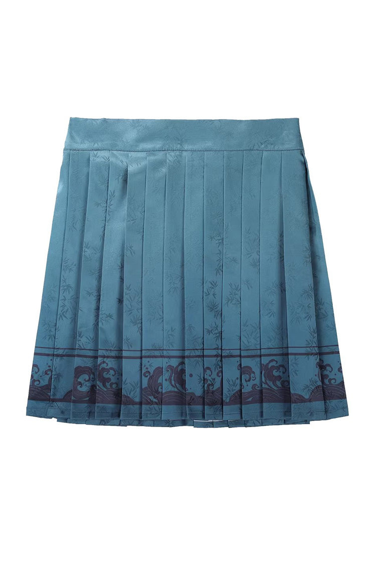 Misty Teal - Classic Lolita JSK Dress Set & Separates - image 15