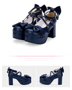 Sweet Lolita Heels Shoes Princess Tea Party Low Cut Shoes - image 24