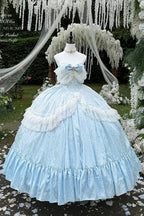 Blue Midnight Magic at Twelve Princess Lolita Dress - image 3