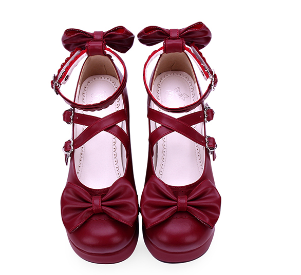 Sweet Lolita Platform Shoes - image 4