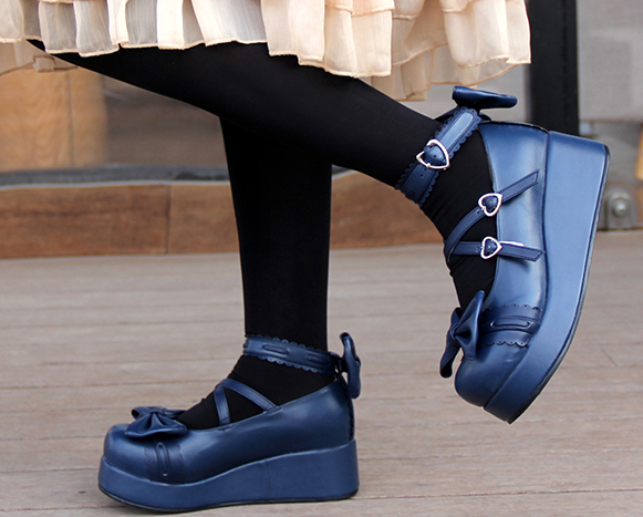 Sweet Lolita Platform Shoes - image 9