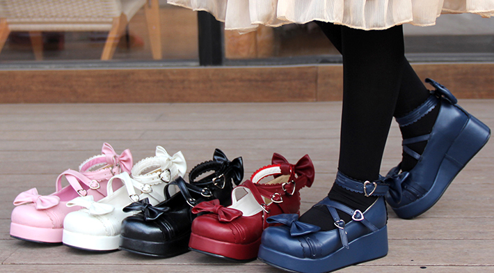 Sweet Lolita Platform Shoes - image 10