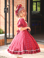 Midsummer Star - Silver Foil Printing Lolita OP Dress - image 17