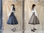 South of the Forest Vintage Classic Lolita Halter JSK and Blouse Series - image 8