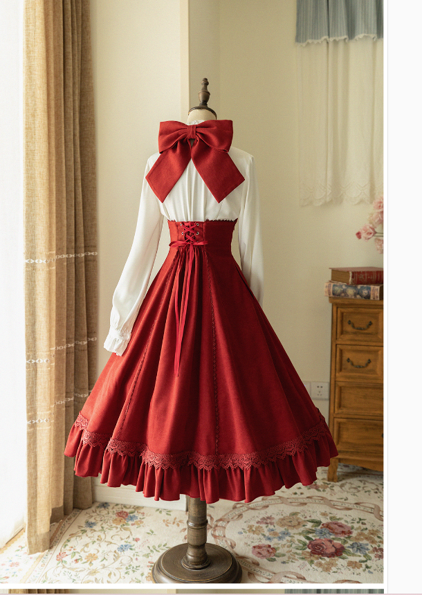 South of the Forest Vintage Classic Lolita Halter JSK and Blouse Series - image 11