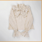 Plus Size Lolita Cotton Blouse - image 5