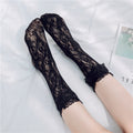 Summer Thin See-throug Lace Lolita Socks - image 3