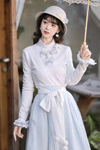 Sunny Sky Snow Doll - Sweet Elegant Lolita Skirt, Coat and Top Collection - image 10