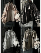 Dragon Bone Cemetery - Gothic Lolita Long Sleeve Blouse - image 37