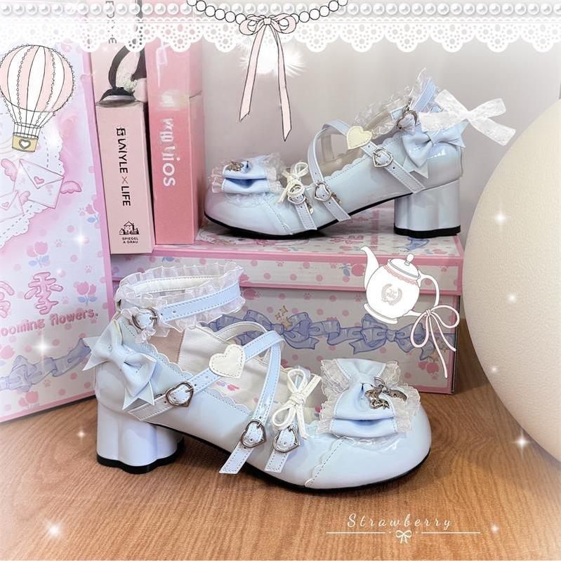Showa Dreamland - Sweet Lolita Heels, Cute Claw-Shaped Heels - image 1