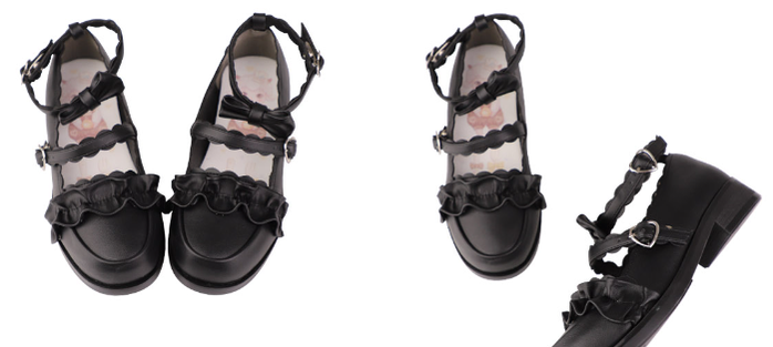 Kawaii Lolita Shoes Multicolors - image 22