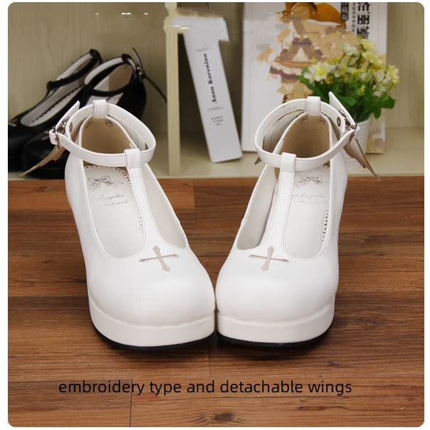 Gothic Lolita Wings and Cross Shoes for Christmas - image 17