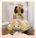 Pakcoco - Kawaii Lolita Bag, Plush Backpack - image 8