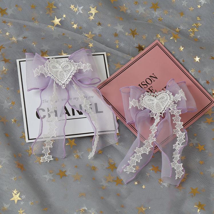 Light Purple Sweet Lolita KC, Cuffs and Hat - image 5