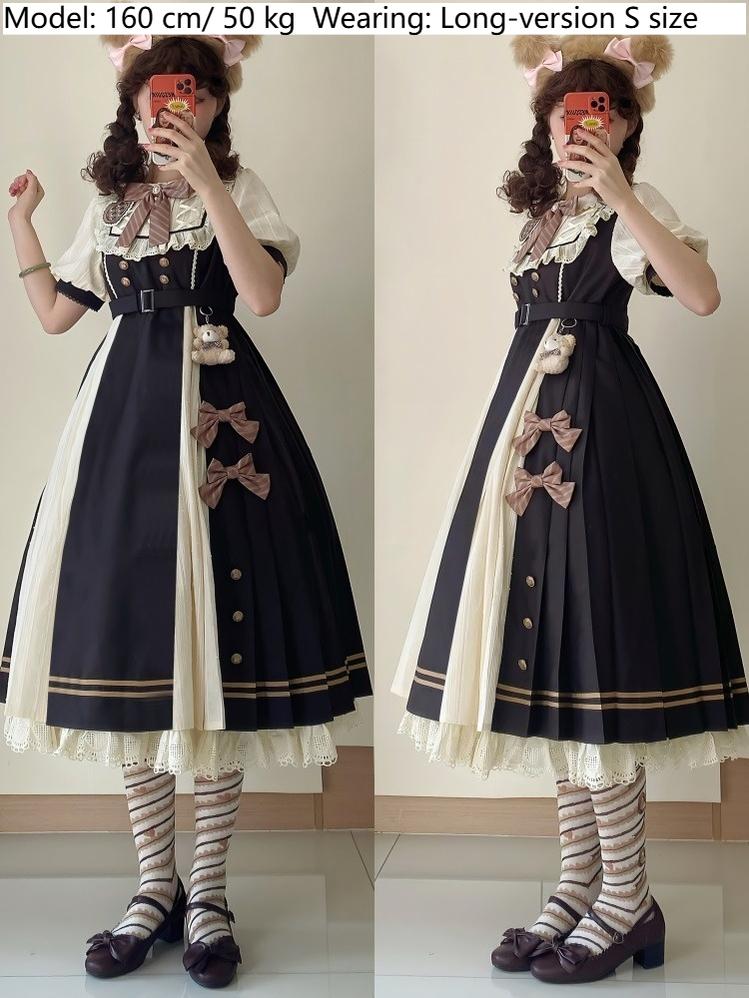 Chocolate Workshop - Classic Lolita Short and Long OP Dress - image 23