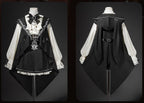 Bunny Ear Meteorite - Embroidered Ouji Lolita Set, Hooded Vest - image 4