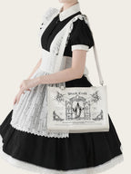 Sacred Oath - Large Printed Gothic Ita Shoulder Bag - image 15