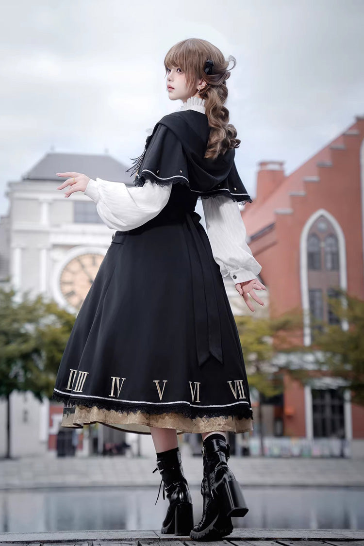 Dragon's Aria - Gothic Vintage Lolita Three-Piece Set - image 6