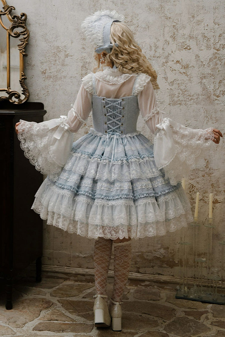 Reinas Sweet Lolita JSK Dress in Blue - image 10
