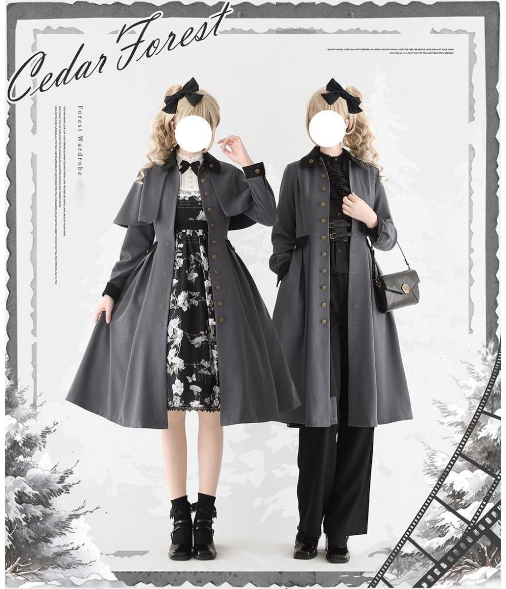 Classic Lolita Dress Forest Wardrobe Elegant Lolita Coat - image 11
